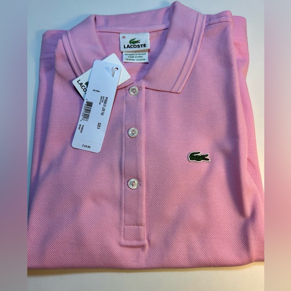 NWT Lacoste Retro Slim Fit Polo Shirt, Women's Size 8 (40) - Picture 1 of 11